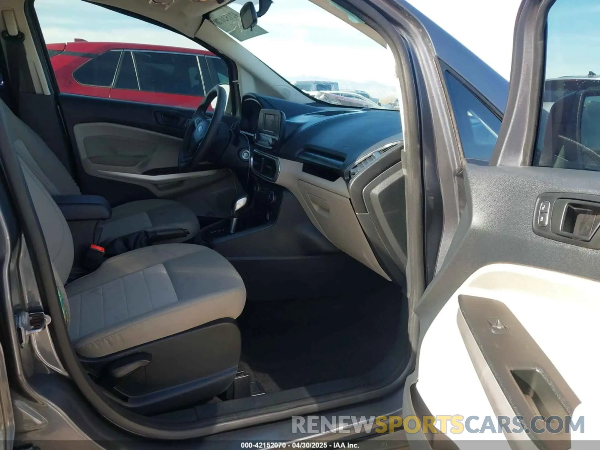 5 Photograph of a damaged car MAJ6S3FL7KC286783 FORD ECOSPORT 2019