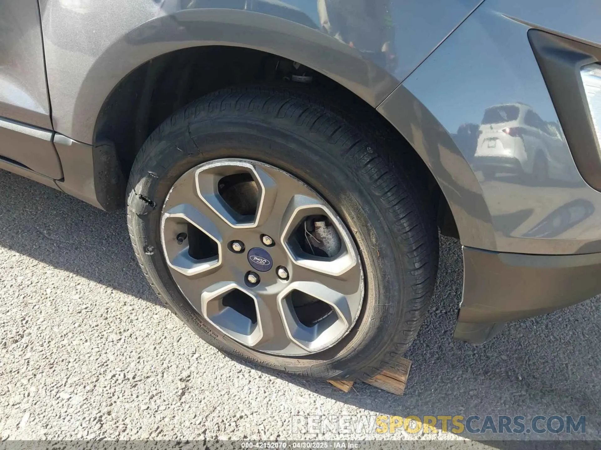 6 Photograph of a damaged car MAJ6S3FL7KC286783 FORD ECOSPORT 2019