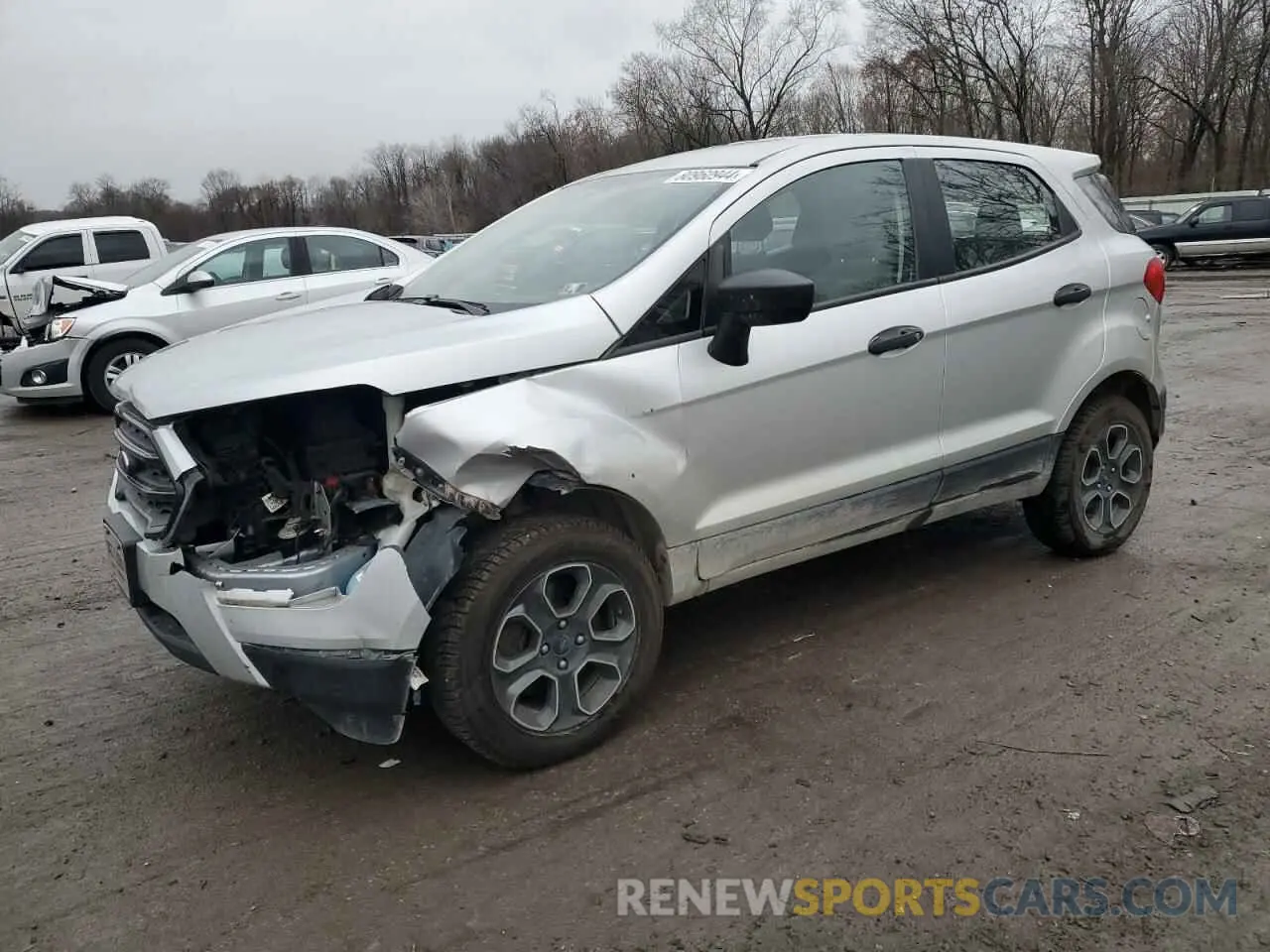 1 Photograph of a damaged car MAJ6S3FL8KC309133 FORD ECOSPORT 2019