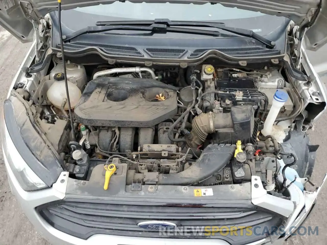 13 Photograph of a damaged car MAJ6S3FL8KC309133 FORD ECOSPORT 2019