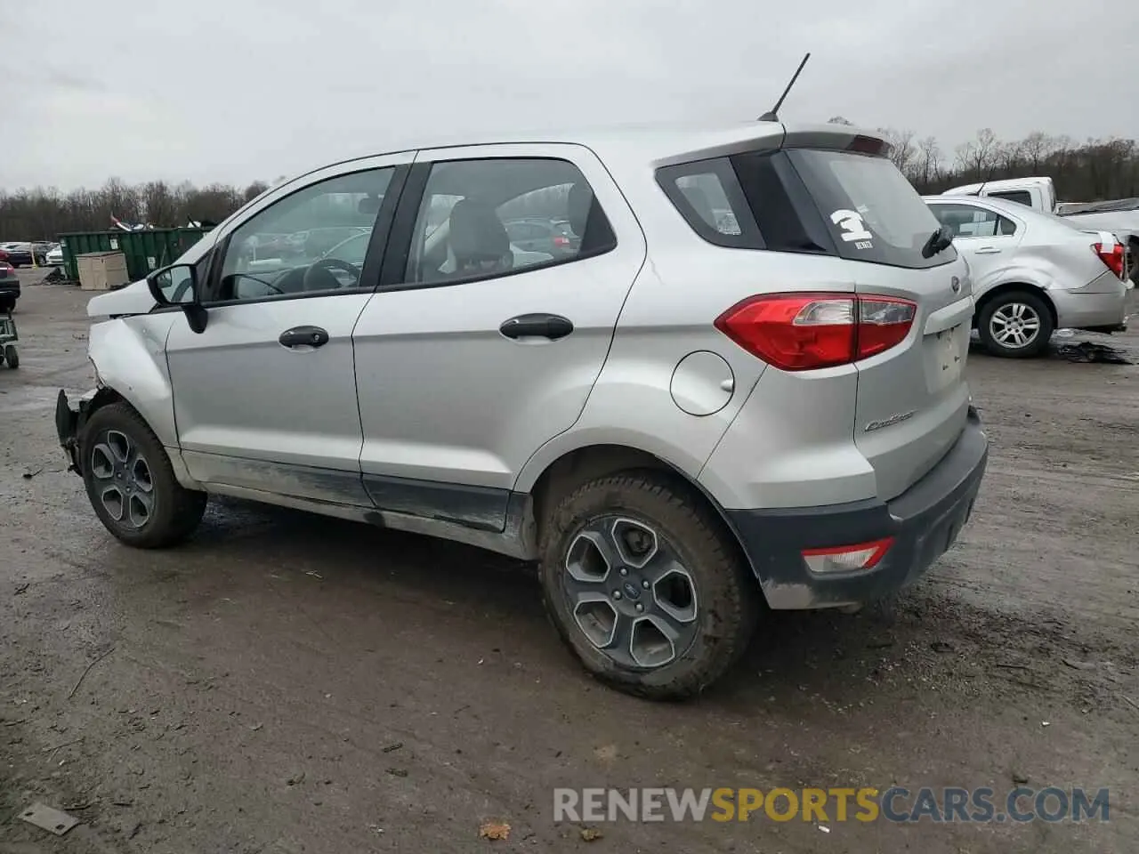 2 Photograph of a damaged car MAJ6S3FL8KC309133 FORD ECOSPORT 2019