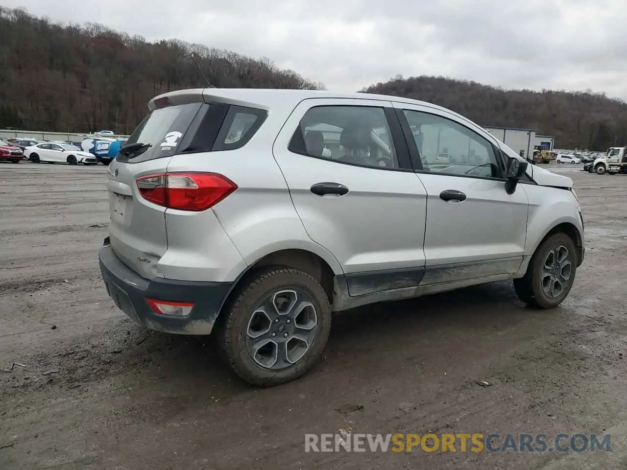 3 Photograph of a damaged car MAJ6S3FL8KC309133 FORD ECOSPORT 2019