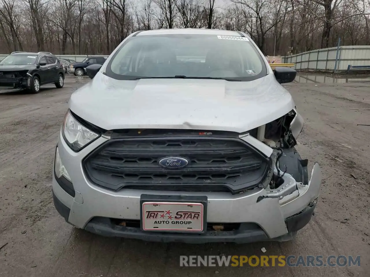 5 Photograph of a damaged car MAJ6S3FL8KC309133 FORD ECOSPORT 2019