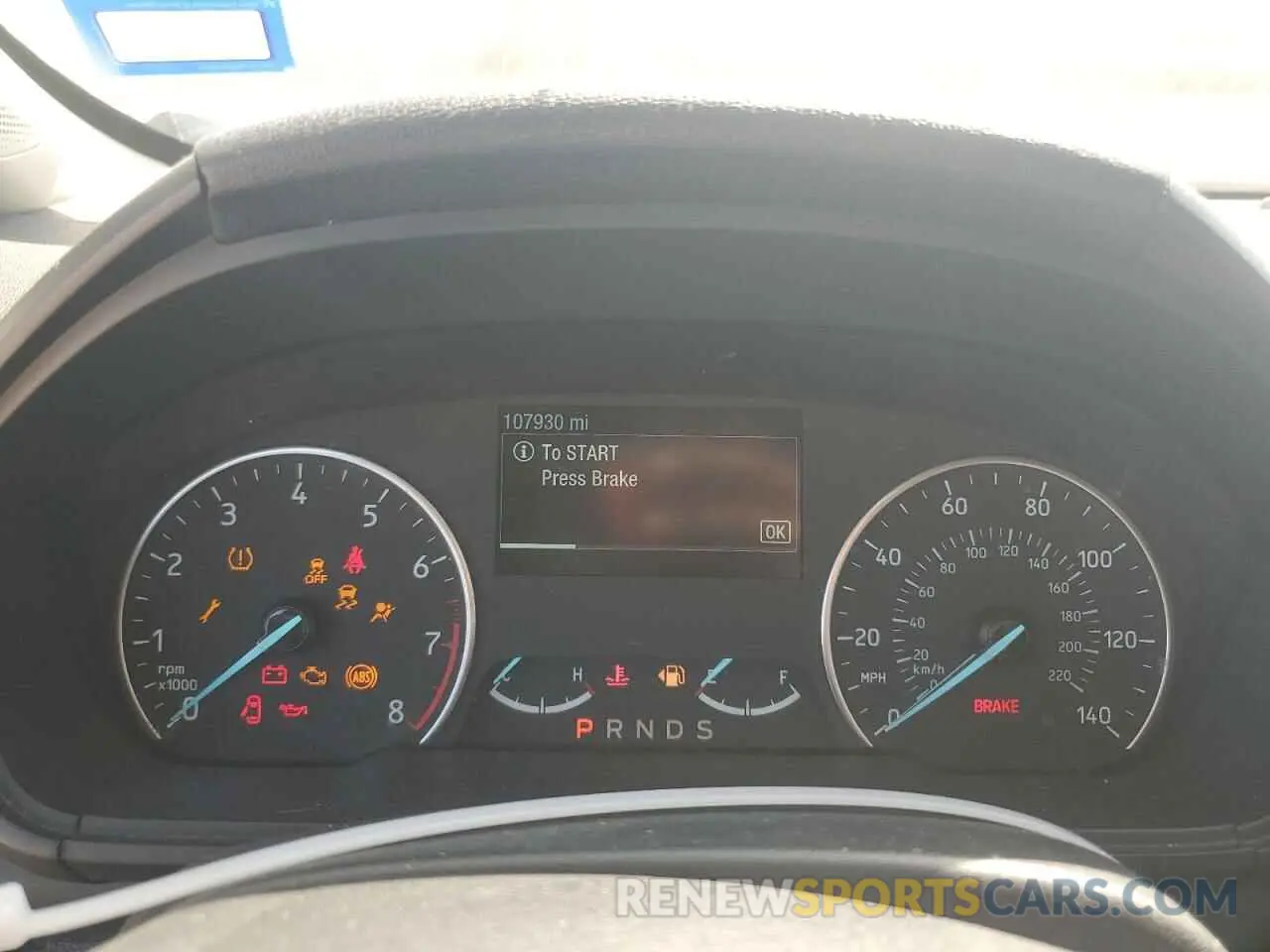 9 Photograph of a damaged car MAJ6S3GL0KC286848 FORD ECOSPORT 2019
