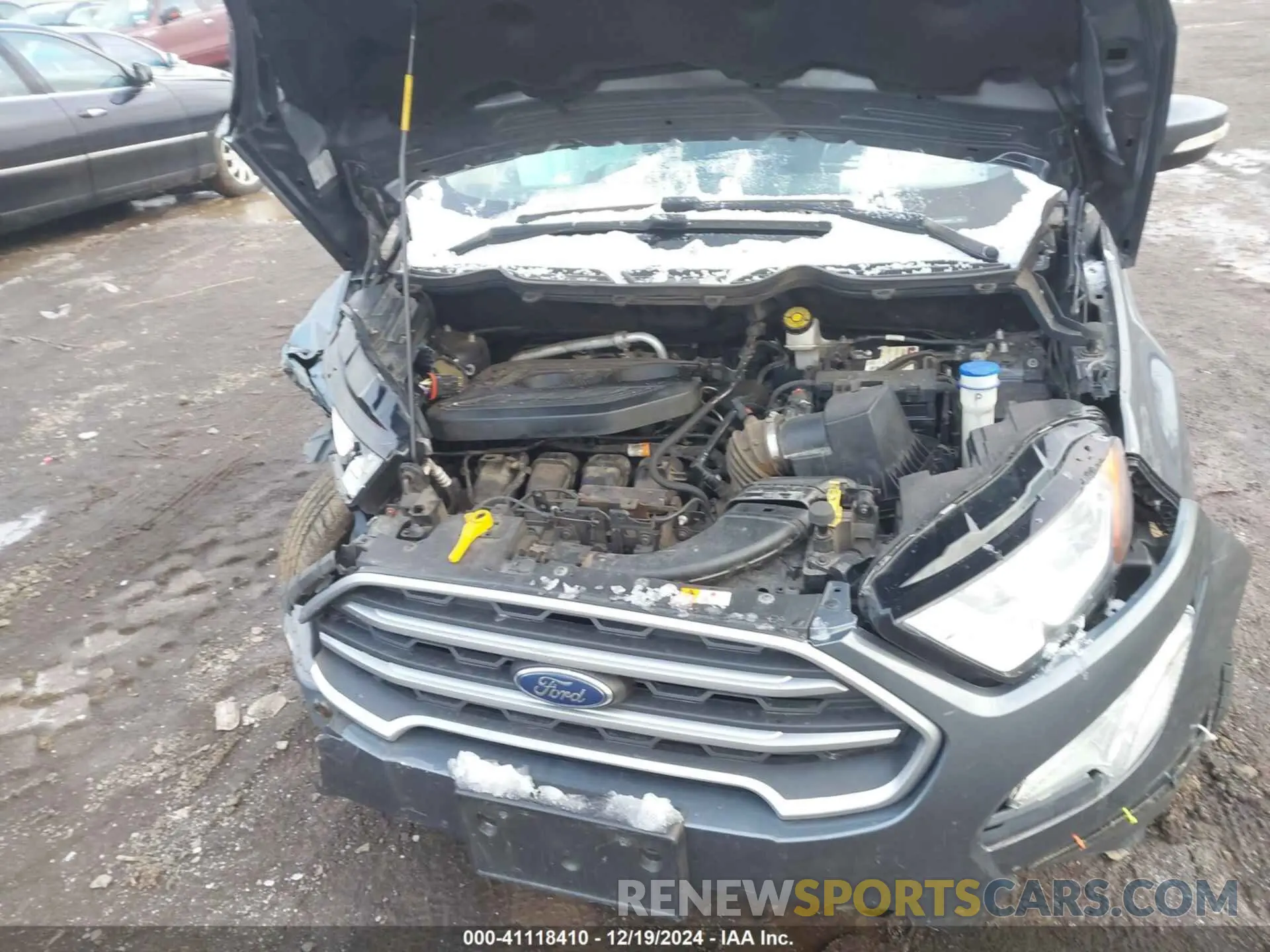 10 Photograph of a damaged car MAJ6S3GL1KC250540 FORD ECOSPORT 2019