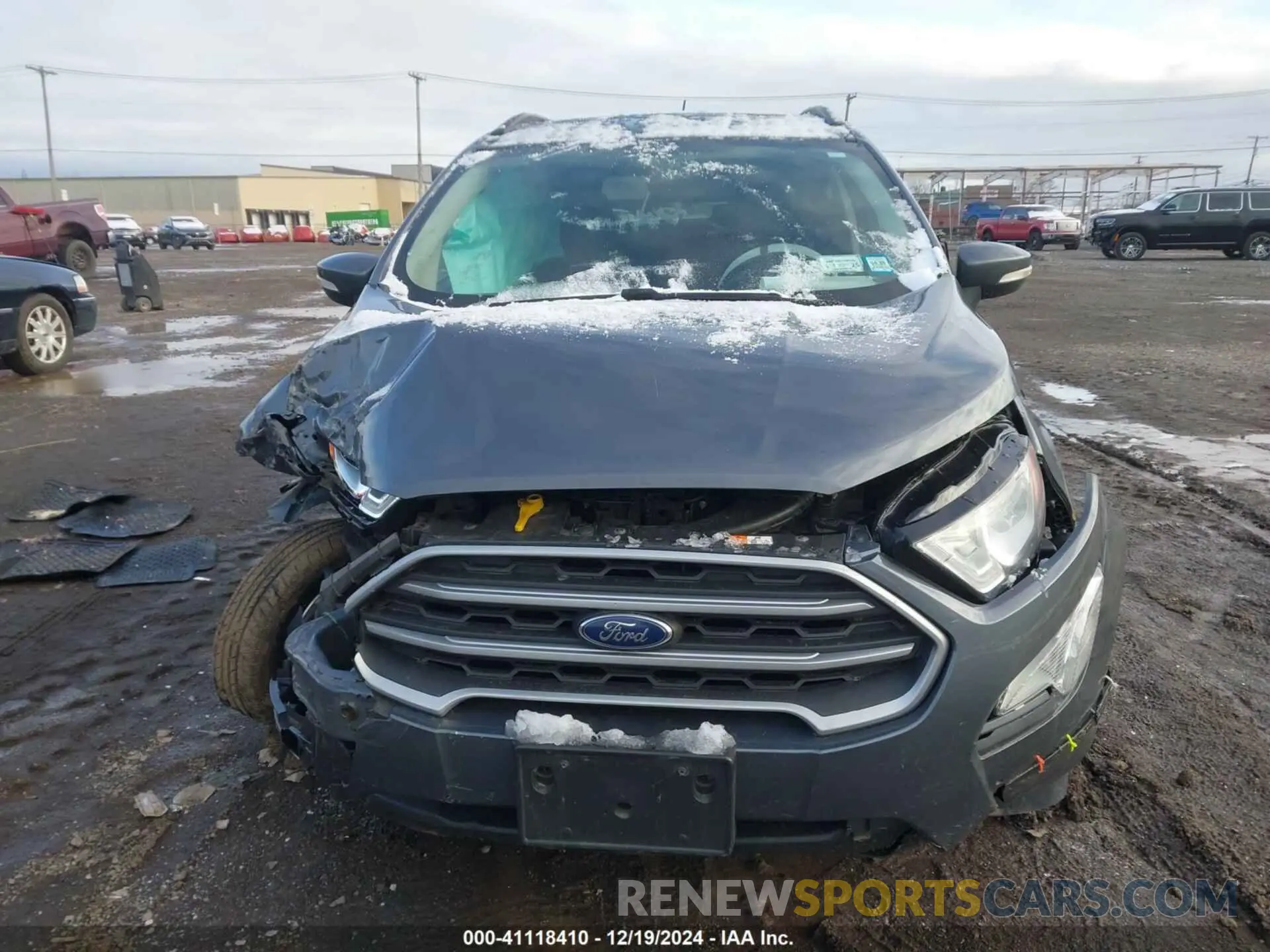 12 Photograph of a damaged car MAJ6S3GL1KC250540 FORD ECOSPORT 2019