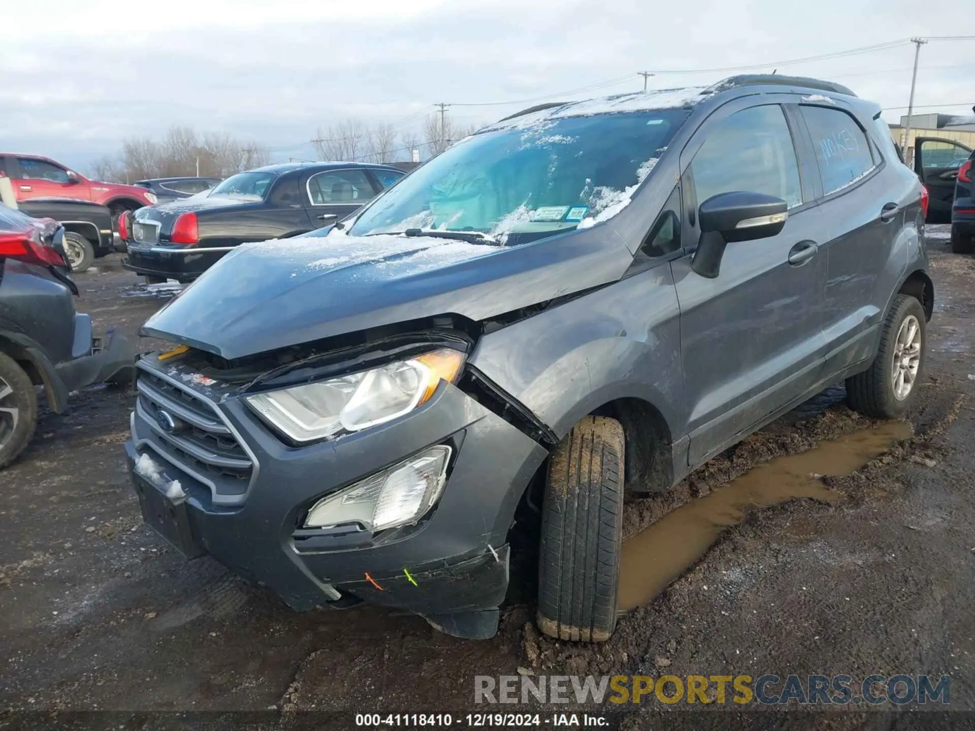 2 Photograph of a damaged car MAJ6S3GL1KC250540 FORD ECOSPORT 2019
