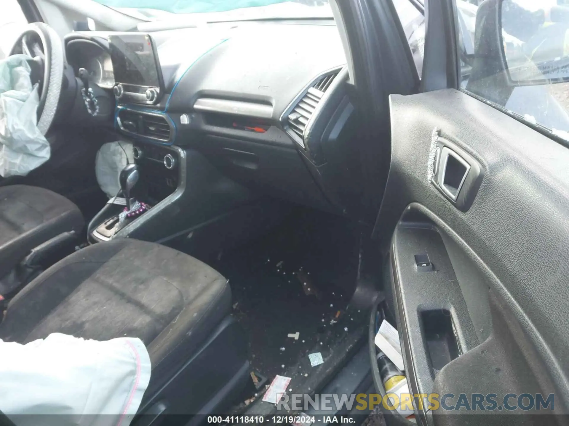 5 Photograph of a damaged car MAJ6S3GL1KC250540 FORD ECOSPORT 2019