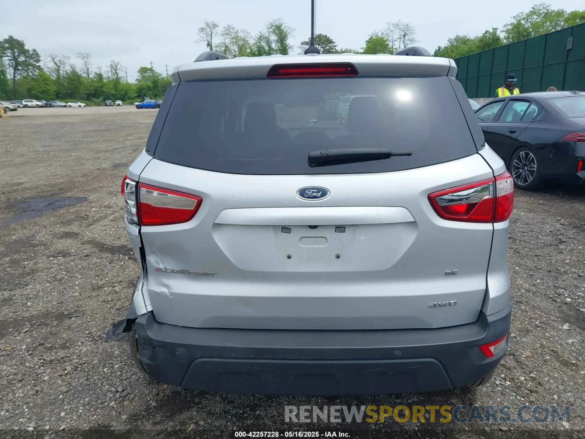 16 Photograph of a damaged car MAJ6S3GL1KC270741 FORD ECOSPORT 2019