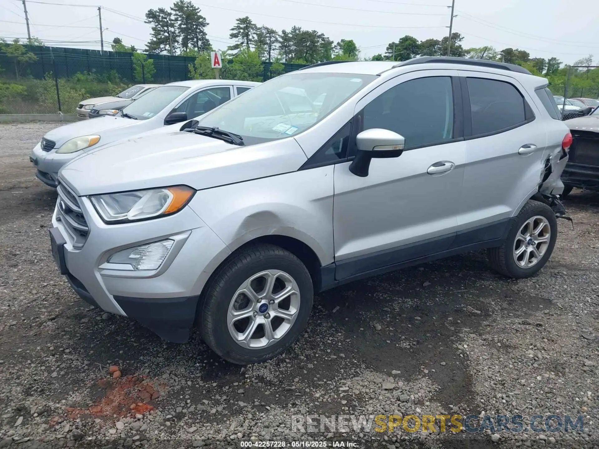 2 Photograph of a damaged car MAJ6S3GL1KC270741 FORD ECOSPORT 2019