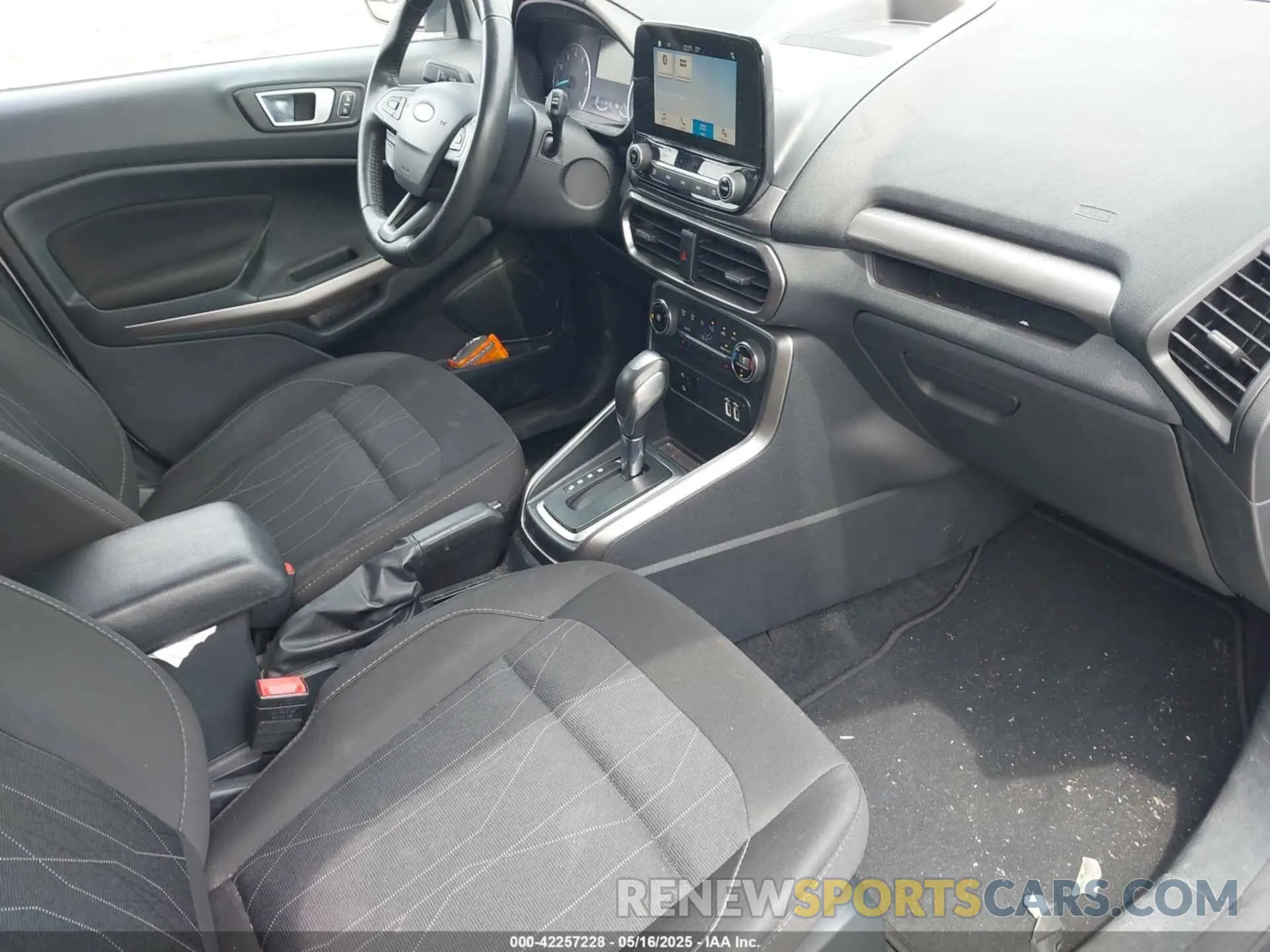 5 Photograph of a damaged car MAJ6S3GL1KC270741 FORD ECOSPORT 2019
