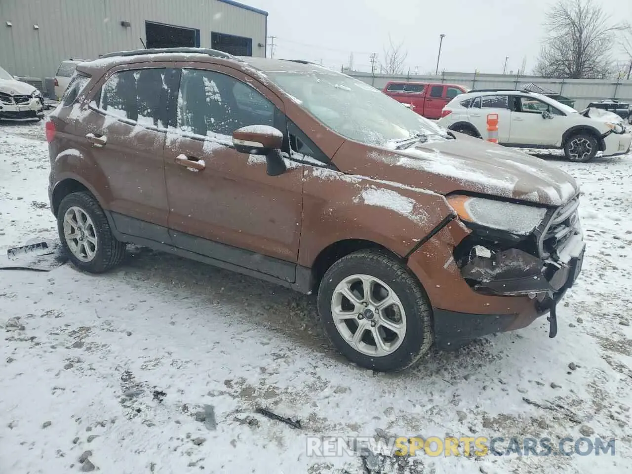 4 Photograph of a damaged car MAJ6S3GL1KC283330 FORD ECOSPORT 2019