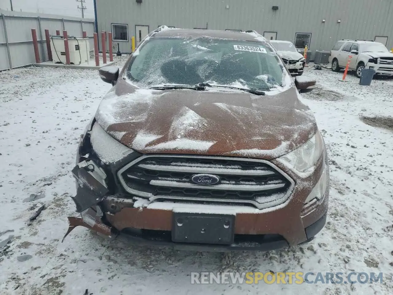 5 Photograph of a damaged car MAJ6S3GL1KC283330 FORD ECOSPORT 2019