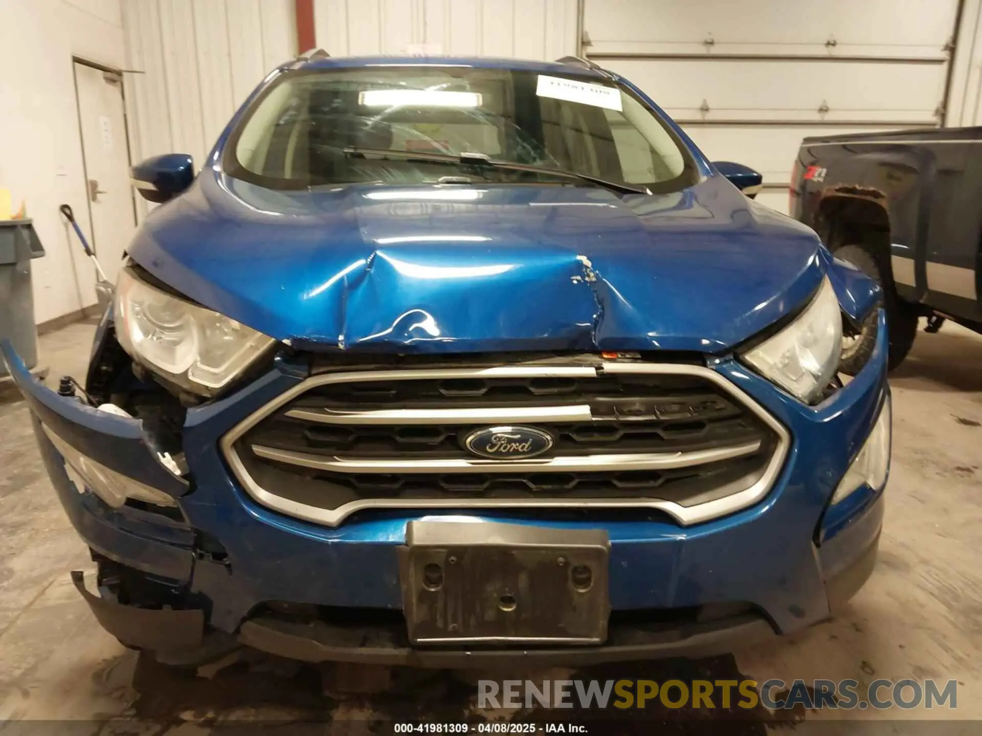 13 Photograph of a damaged car MAJ6S3GL1KC292822 FORD ECOSPORT 2019