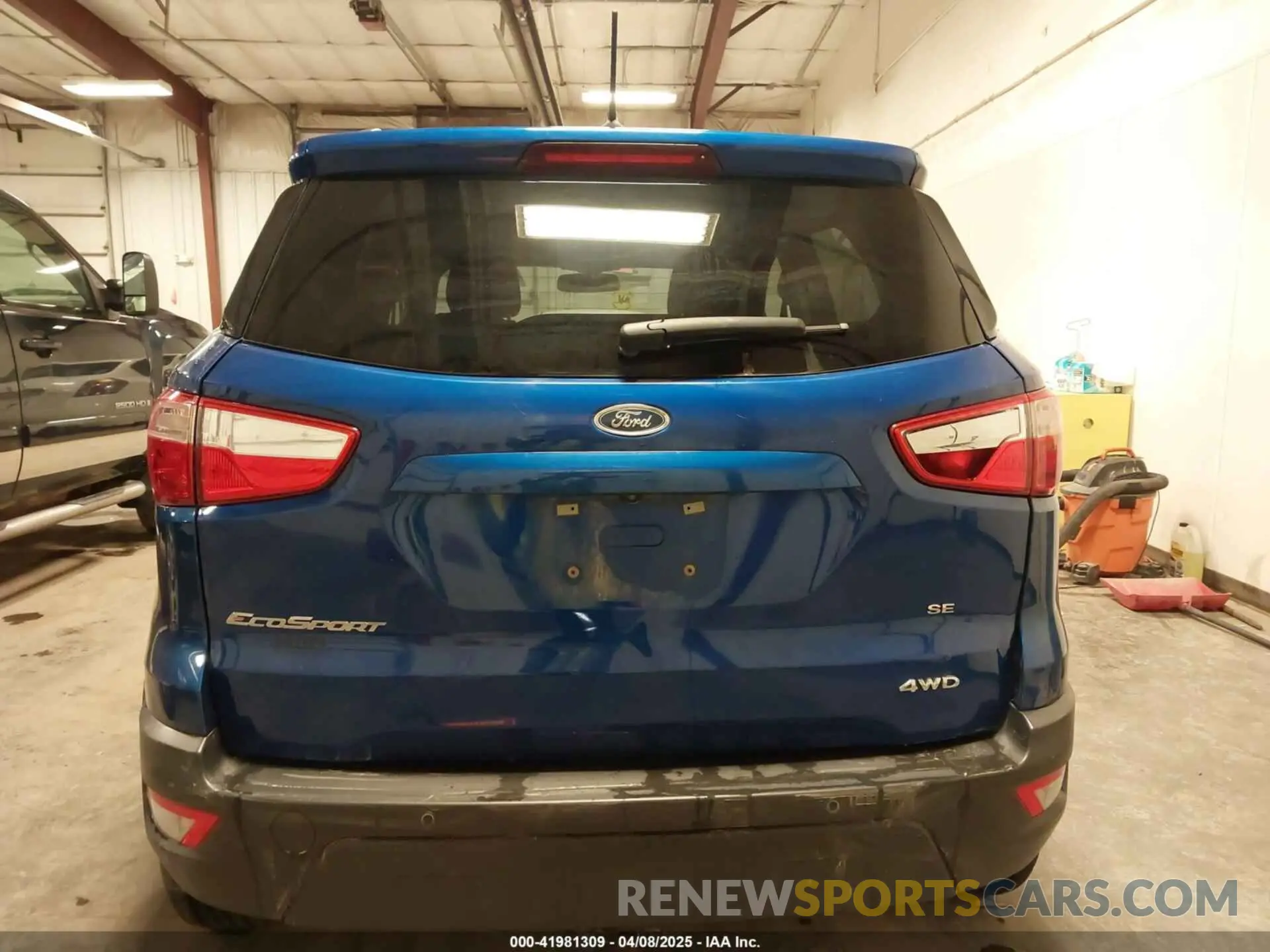 17 Photograph of a damaged car MAJ6S3GL1KC292822 FORD ECOSPORT 2019