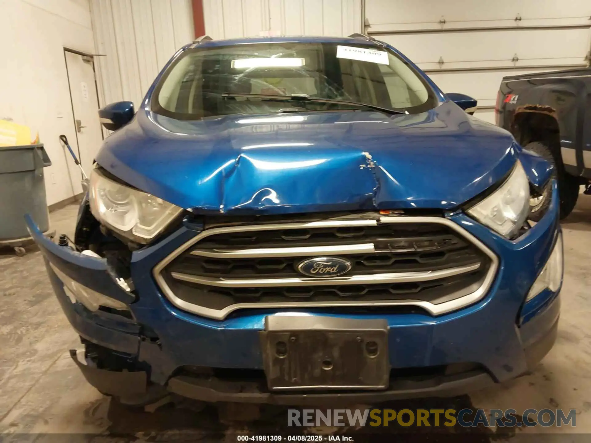 6 Photograph of a damaged car MAJ6S3GL1KC292822 FORD ECOSPORT 2019