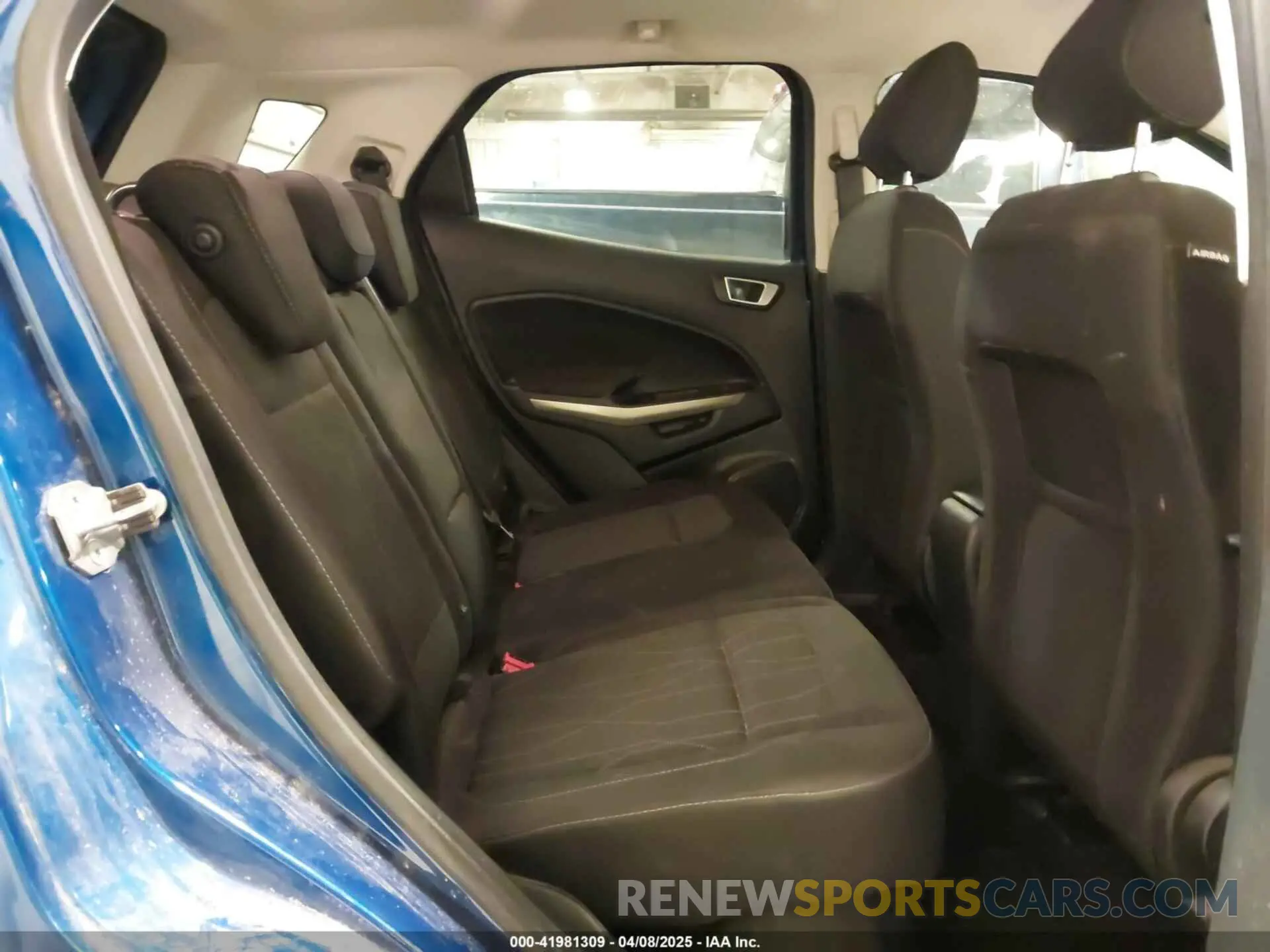 8 Photograph of a damaged car MAJ6S3GL1KC292822 FORD ECOSPORT 2019