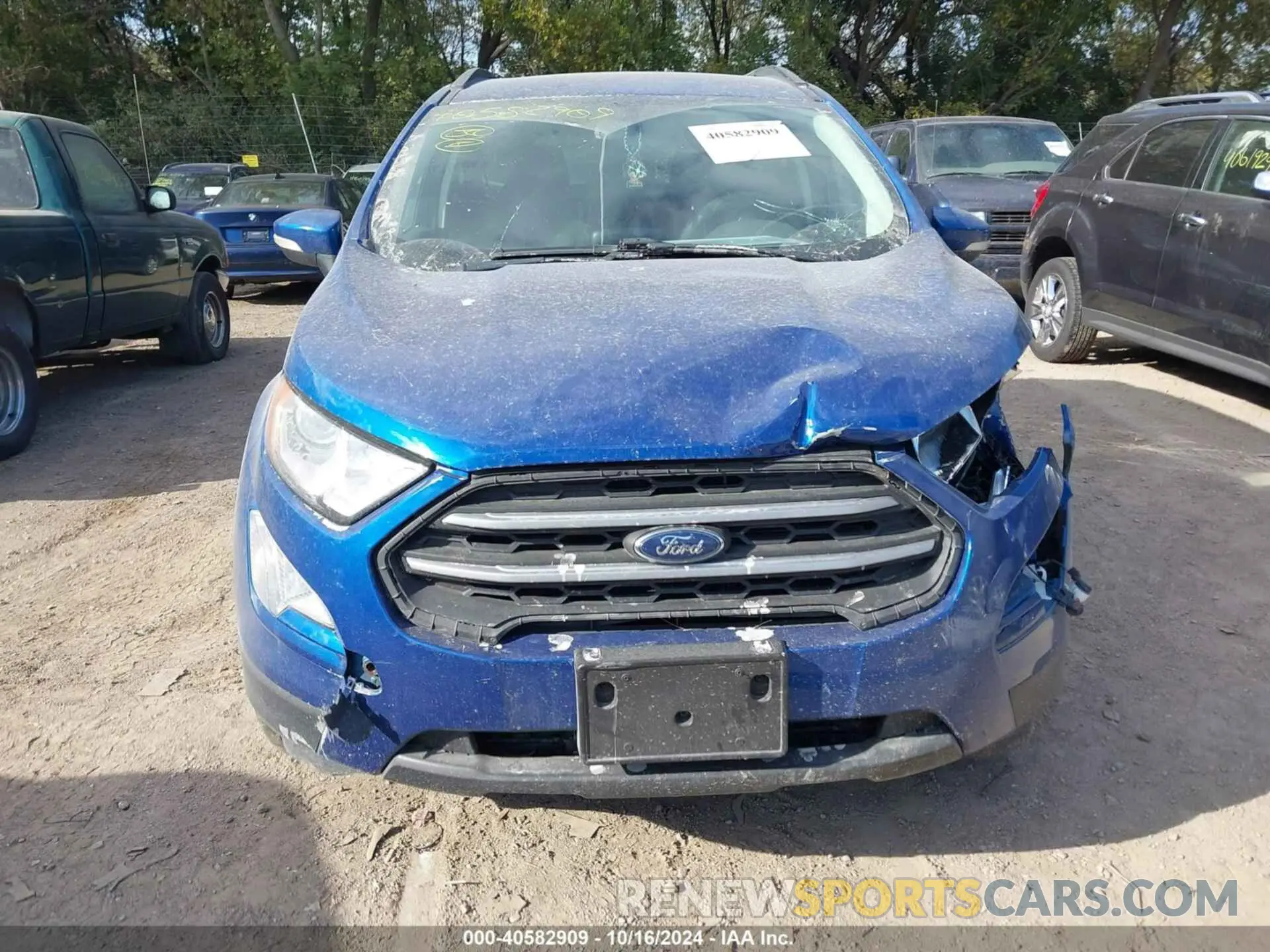 12 Photograph of a damaged car MAJ6S3GL2KC289329 FORD ECOSPORT 2019