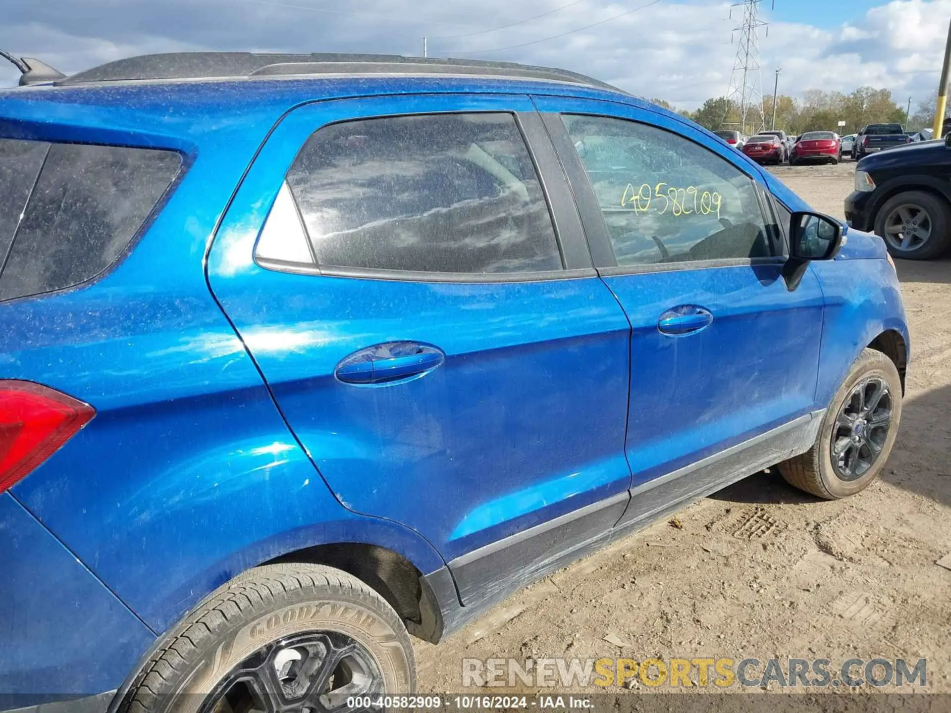 13 Photograph of a damaged car MAJ6S3GL2KC289329 FORD ECOSPORT 2019
