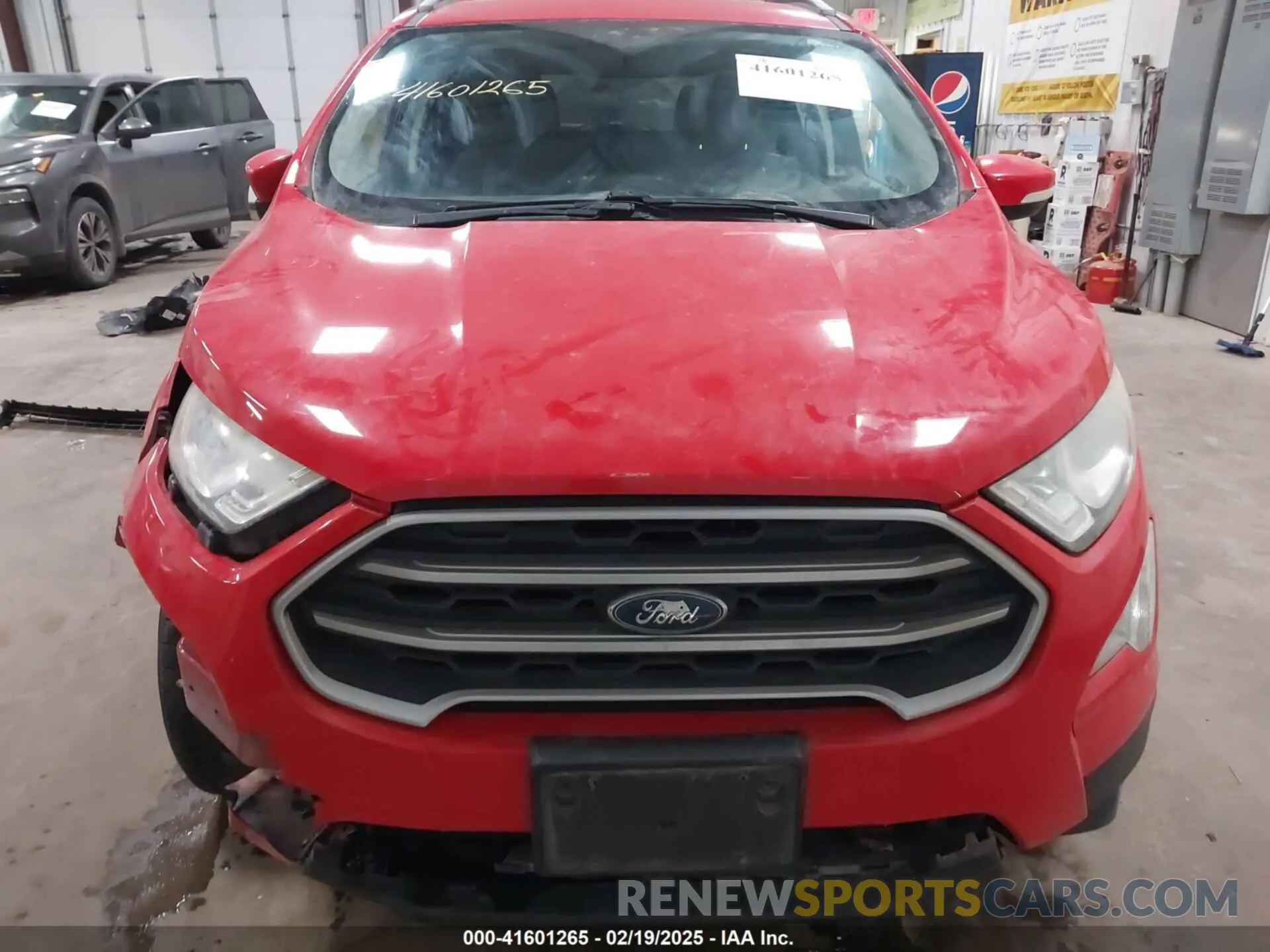 12 Photograph of a damaged car MAJ6S3GL2KC290237 FORD ECOSPORT 2019
