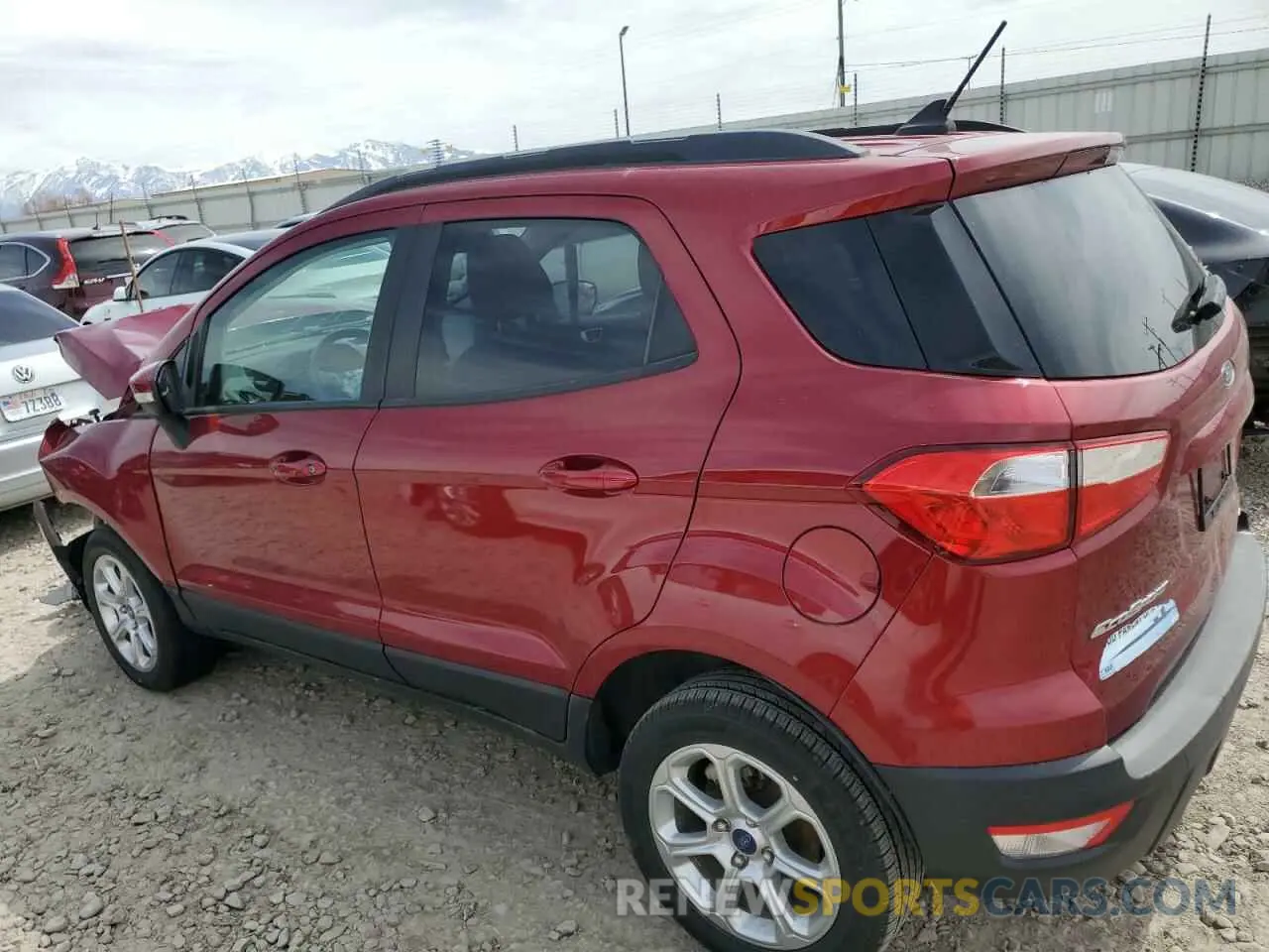 2 Photograph of a damaged car MAJ6S3GL2KC290660 FORD ECOSPORT 2019
