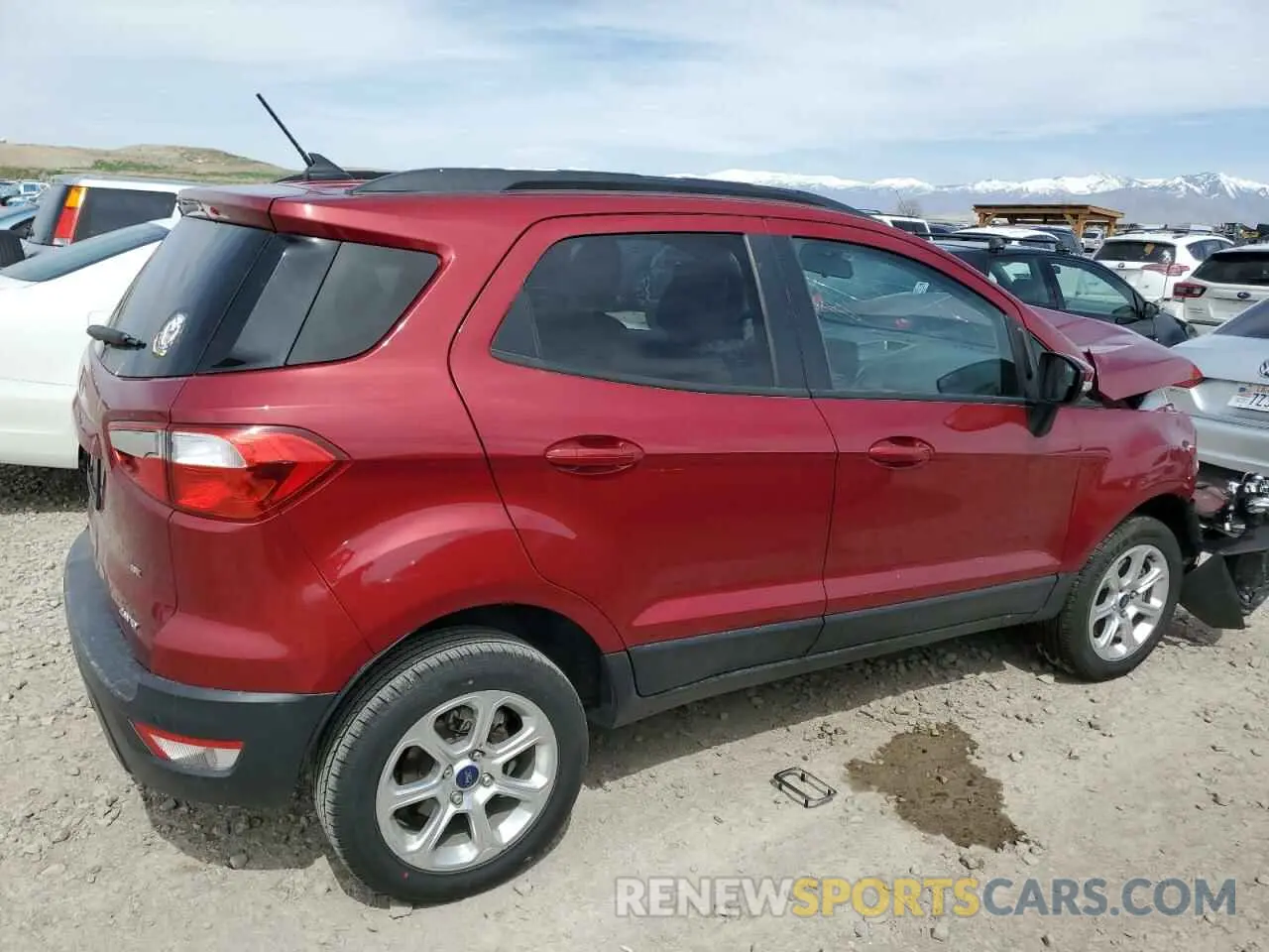 3 Photograph of a damaged car MAJ6S3GL2KC290660 FORD ECOSPORT 2019