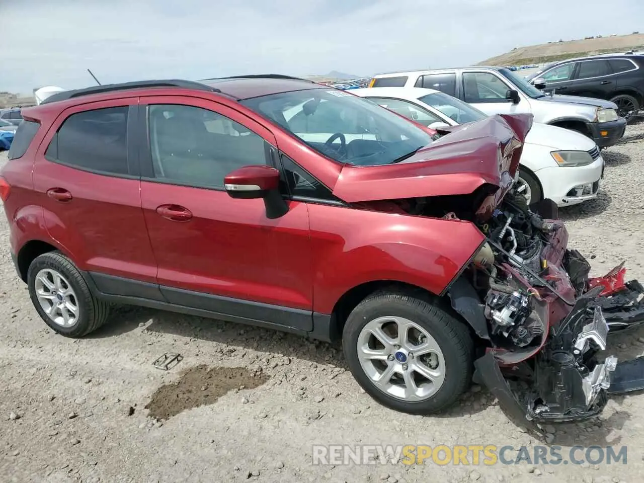 4 Photograph of a damaged car MAJ6S3GL2KC290660 FORD ECOSPORT 2019