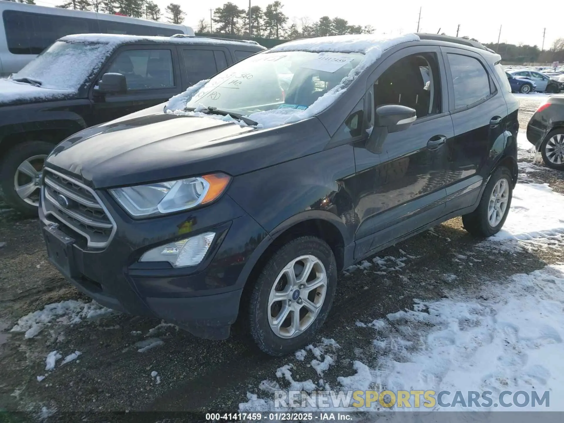 2 Фотография поврежденного автомобиля MAJ6S3GL2KC296300 FORD ECOSPORT 2019