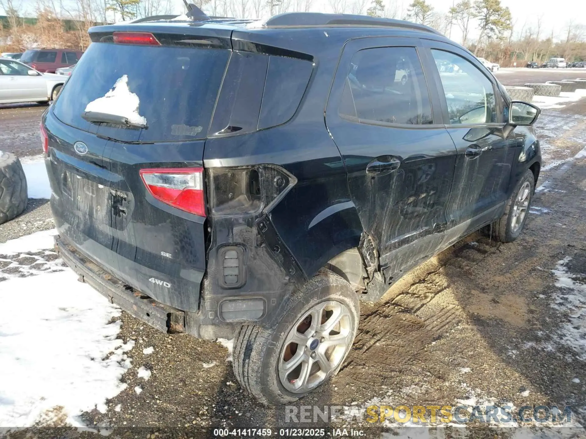 4 Фотография поврежденного автомобиля MAJ6S3GL2KC296300 FORD ECOSPORT 2019