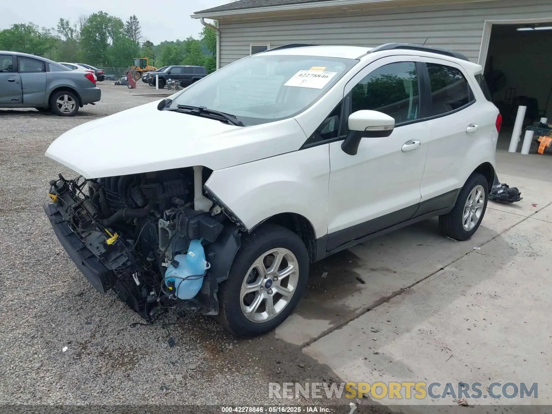 2 Photograph of a damaged car MAJ6S3GL3KC253892 FORD ECOSPORT 2019