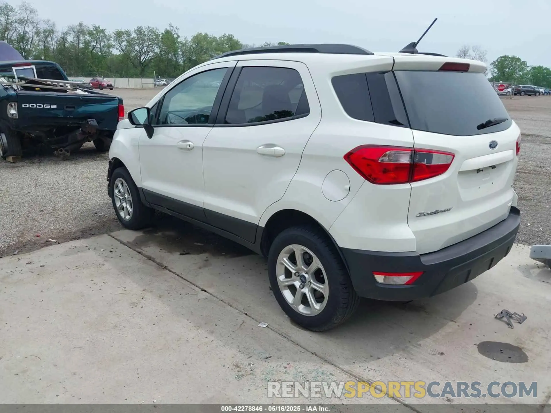3 Photograph of a damaged car MAJ6S3GL3KC253892 FORD ECOSPORT 2019