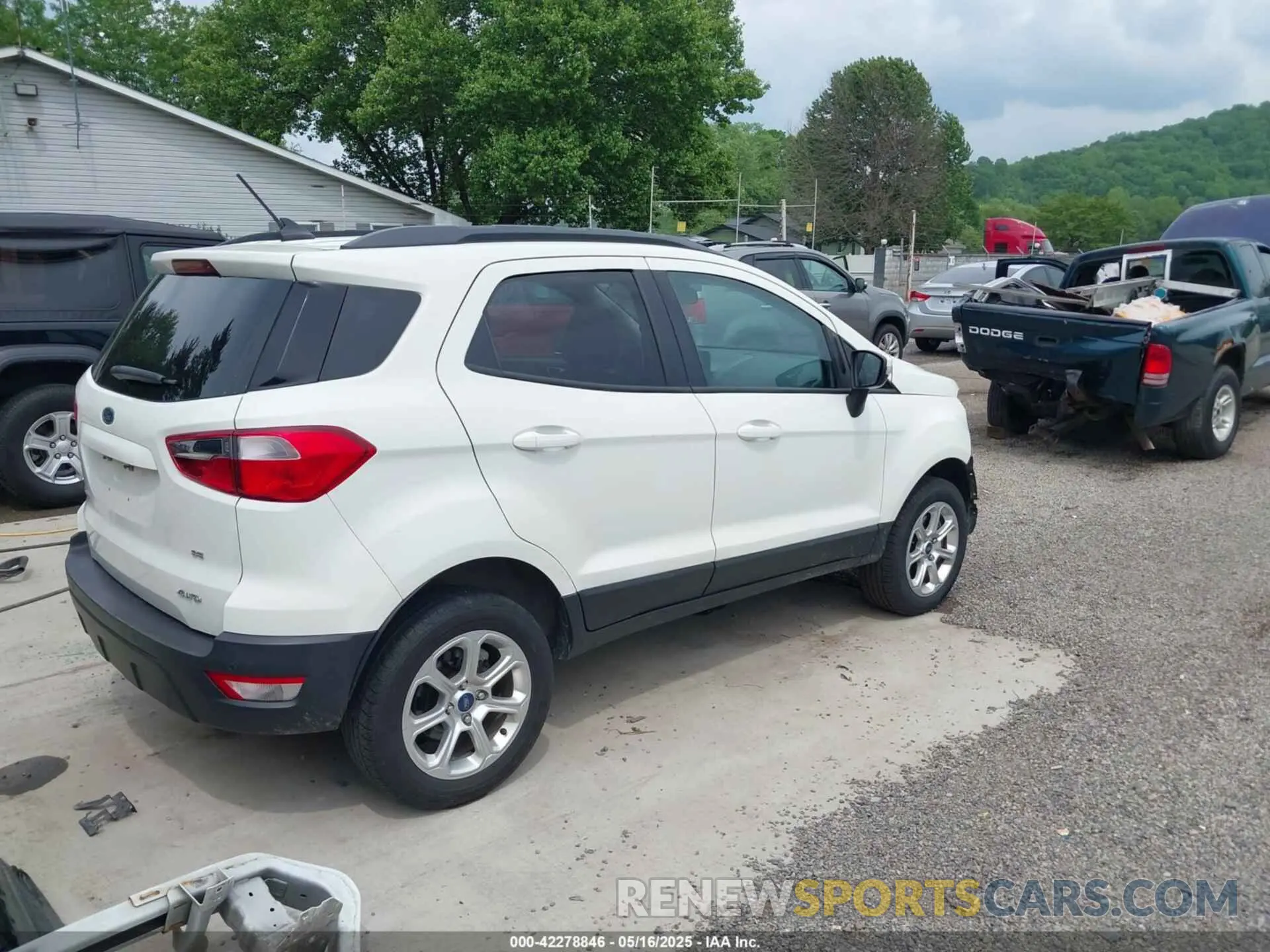 4 Photograph of a damaged car MAJ6S3GL3KC253892 FORD ECOSPORT 2019