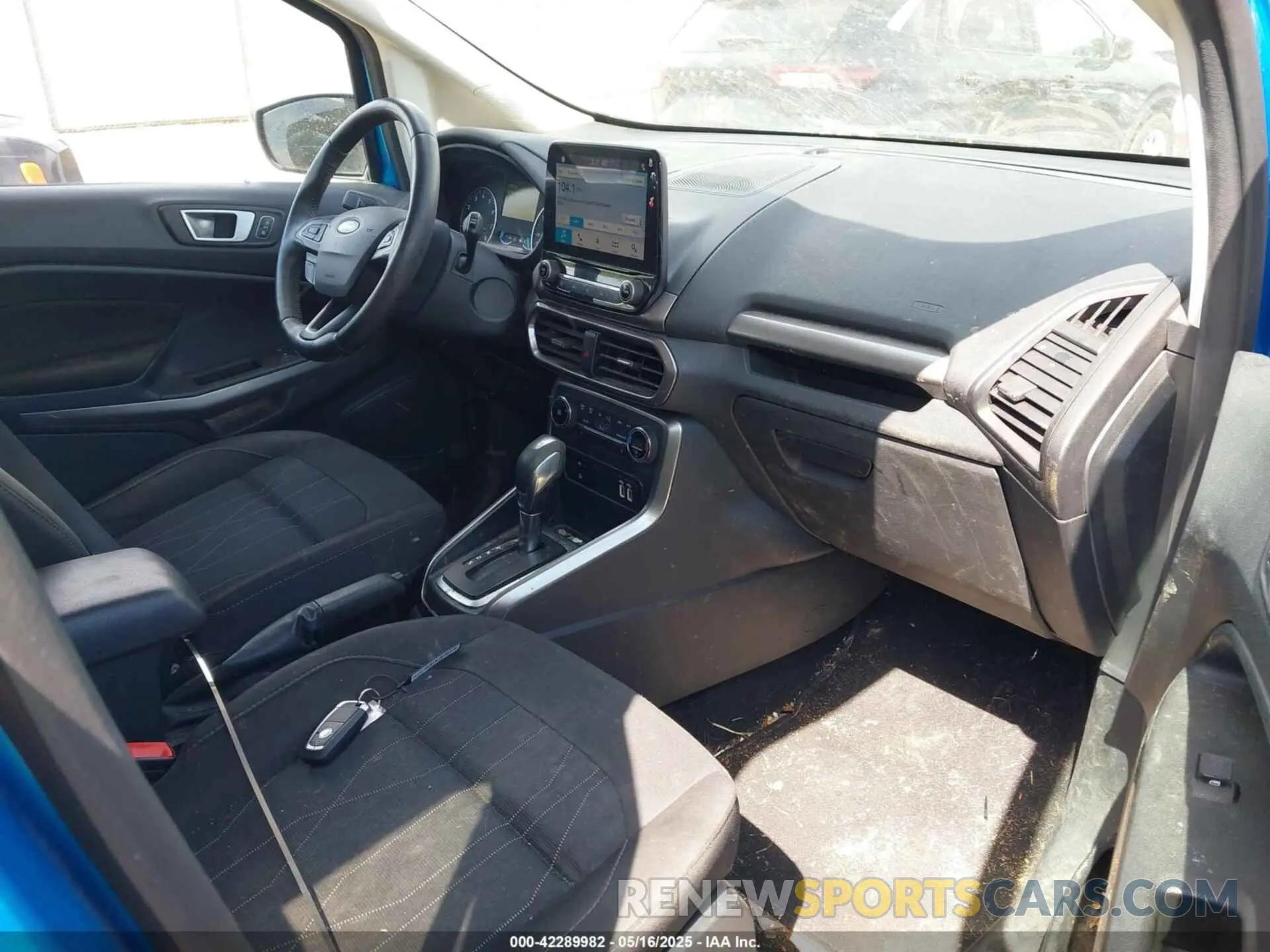 5 Фотография поврежденного автомобиля MAJ6S3GL5KC276378 FORD ECOSPORT 2019