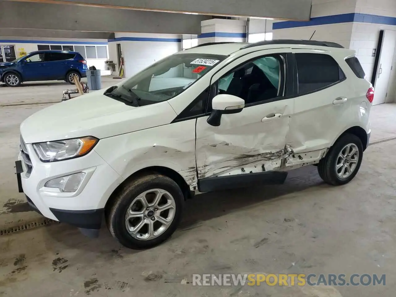 1 Фотография поврежденного автомобиля MAJ6S3GL6KC265812 FORD ECOSPORT 2019