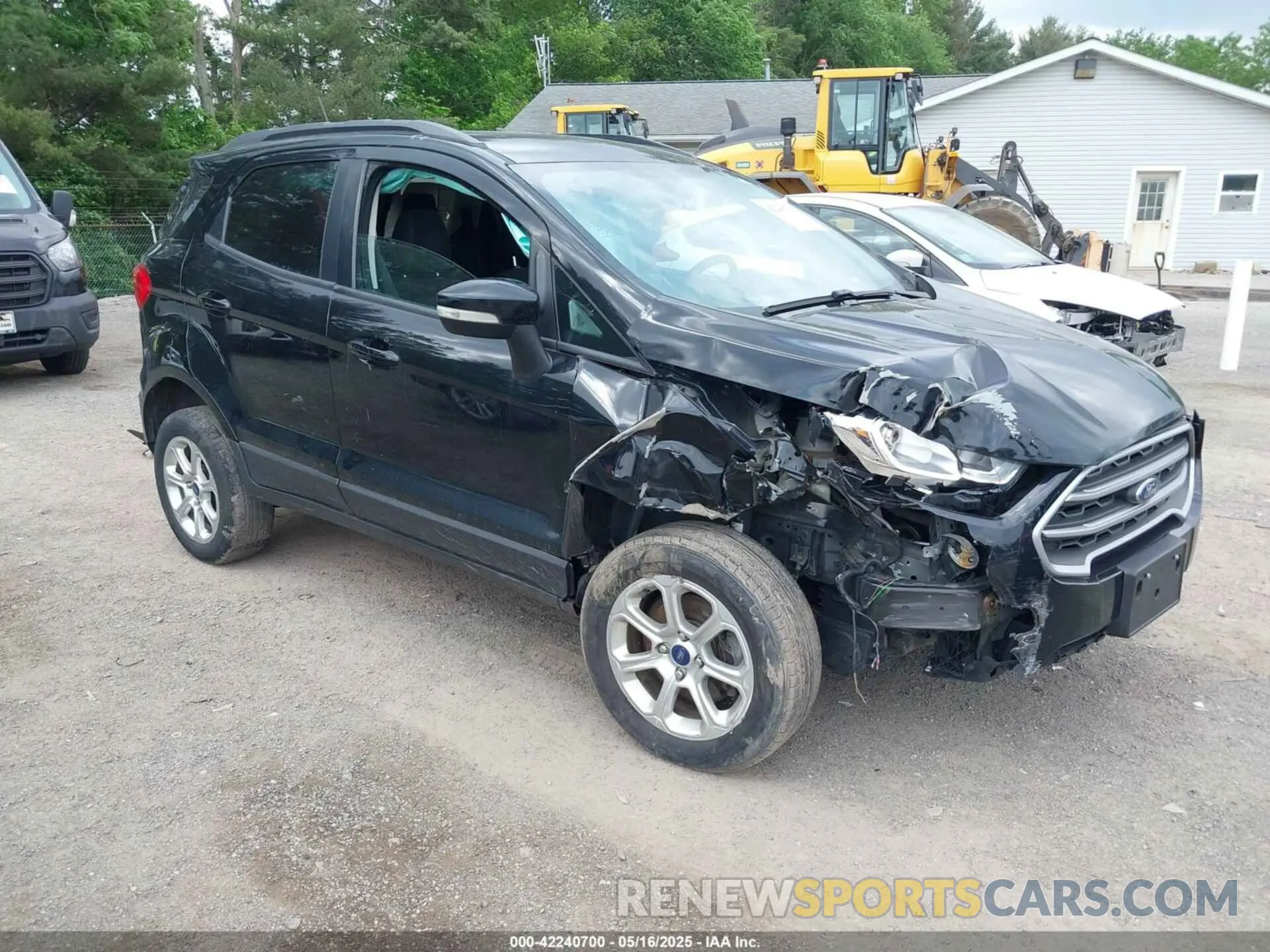 1 Photograph of a damaged car MAJ6S3GL7KC267004 FORD ECOSPORT 2019