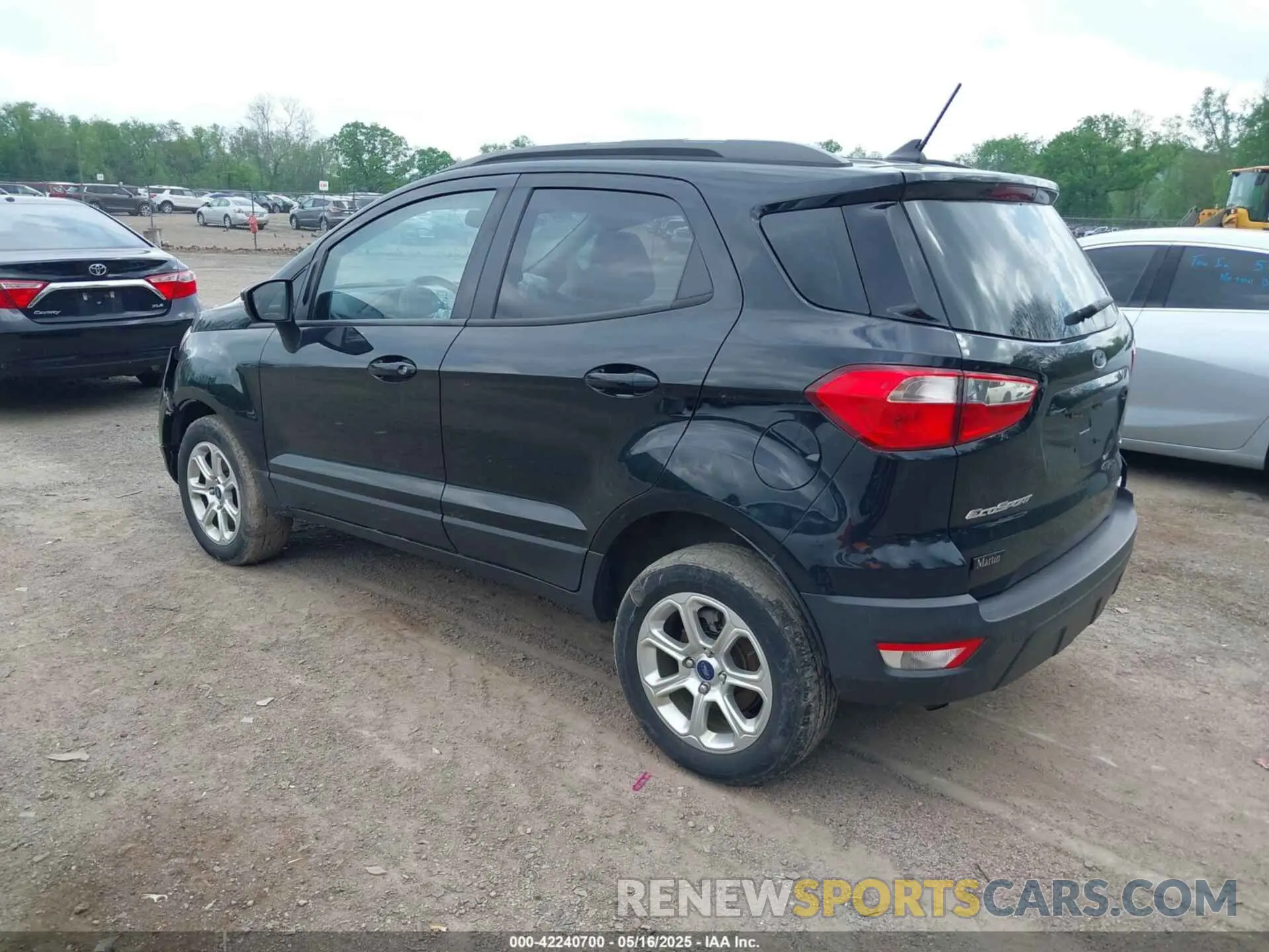 3 Photograph of a damaged car MAJ6S3GL7KC267004 FORD ECOSPORT 2019