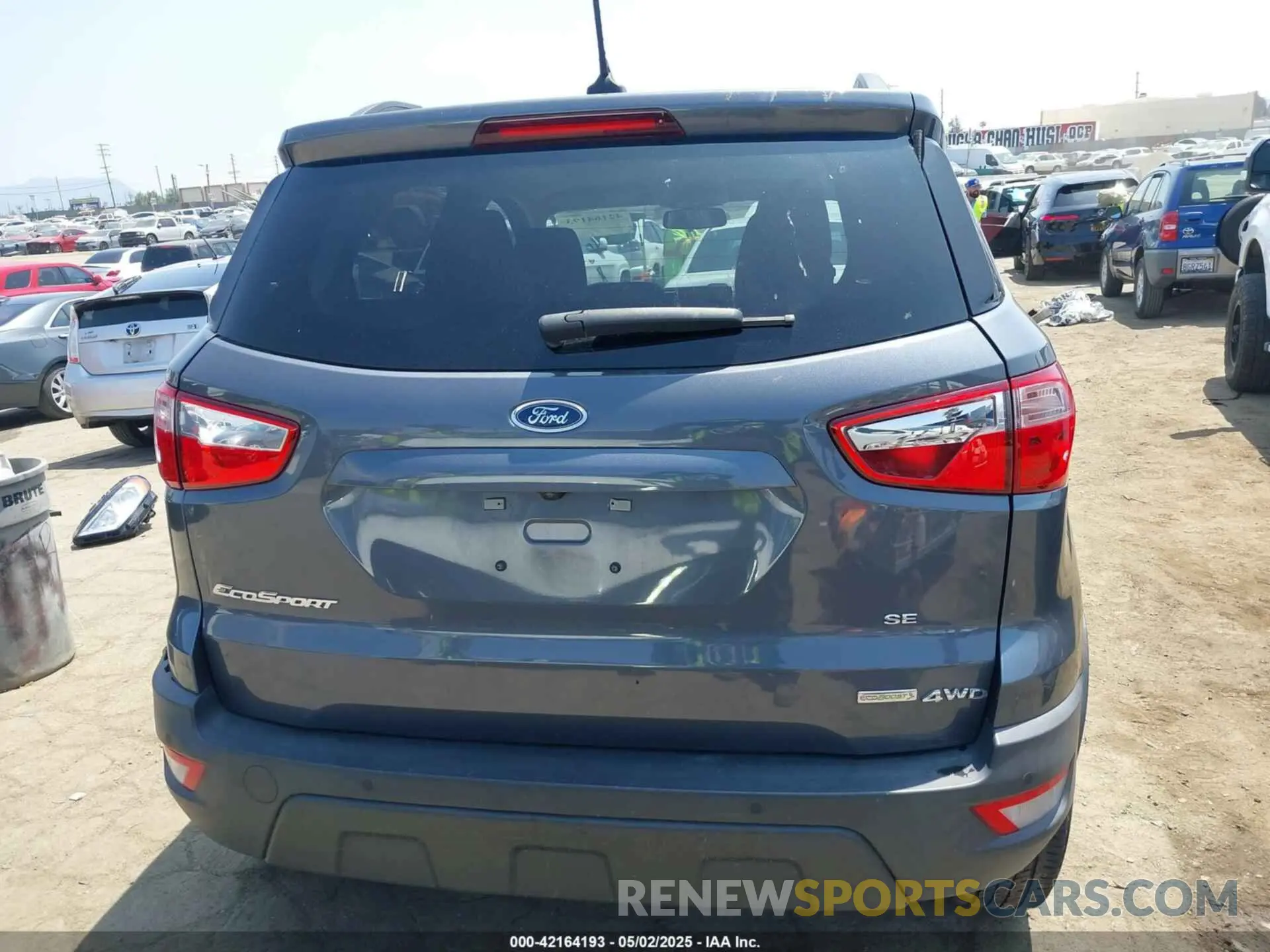 17 Photograph of a damaged car MAJ6S3GL7KC290511 FORD ECOSPORT 2019