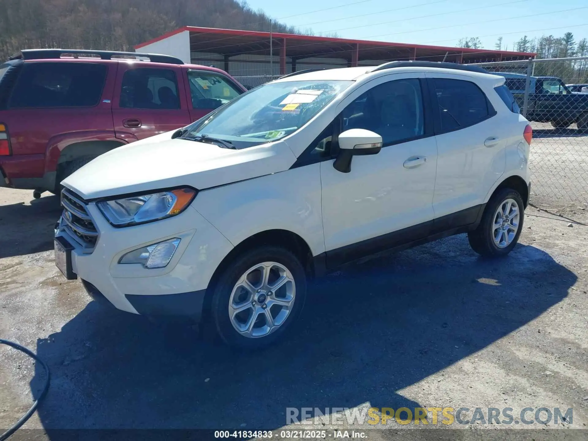 2 Photograph of a damaged car MAJ6S3GL7KC305931 FORD ECOSPORT 2019