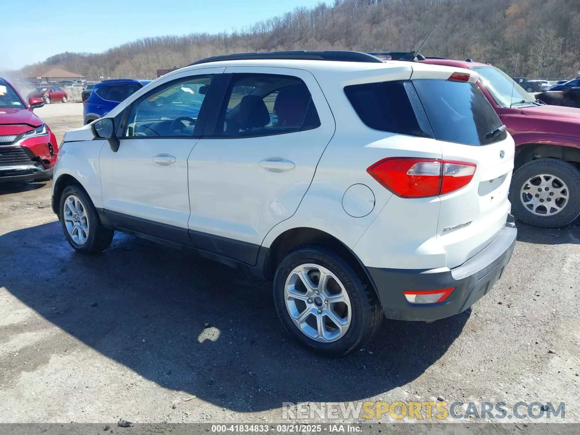 3 Photograph of a damaged car MAJ6S3GL7KC305931 FORD ECOSPORT 2019