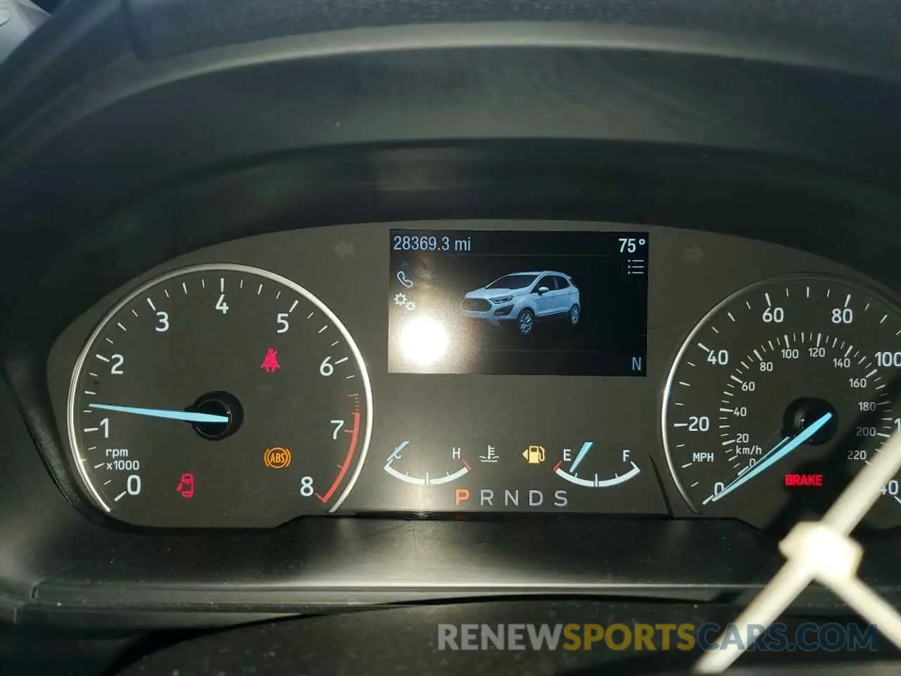 9 Photograph of a damaged car MAJ6S3GL8KC272888 FORD ECOSPORT 2019