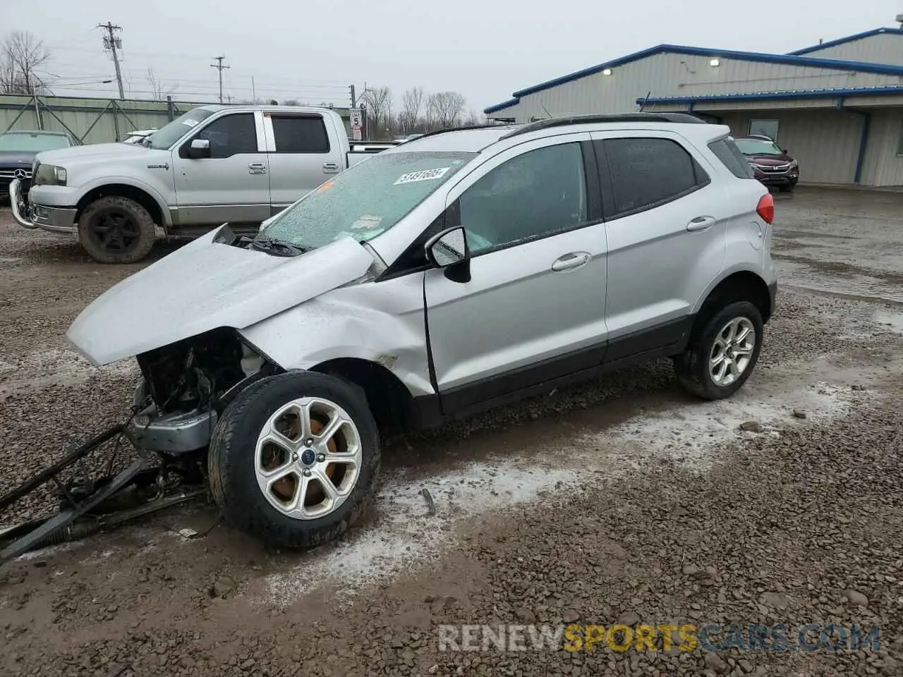 1 Фотография поврежденного автомобиля MAJ6S3GL9KC256716 FORD ECOSPORT 2019