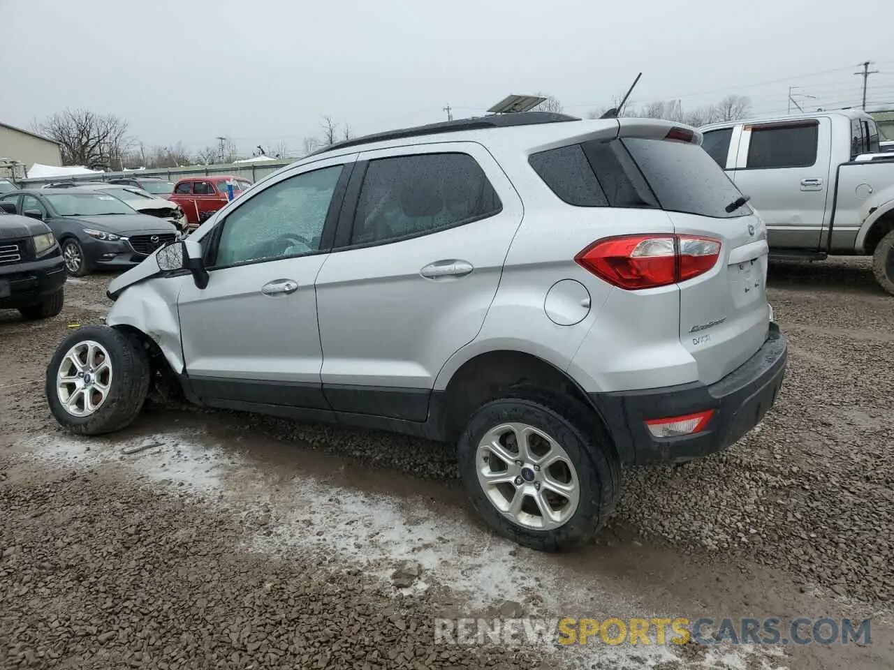 2 Фотография поврежденного автомобиля MAJ6S3GL9KC256716 FORD ECOSPORT 2019