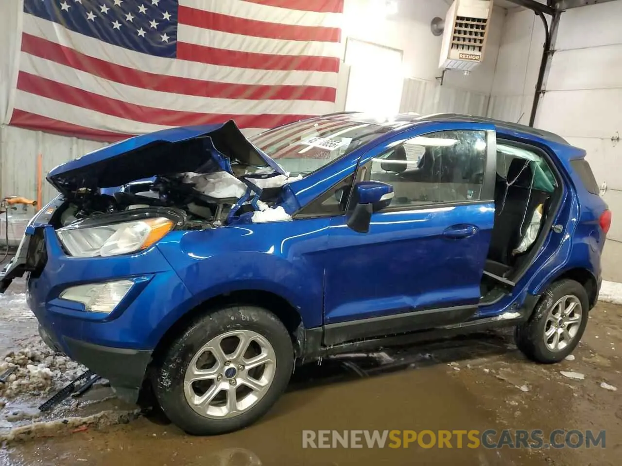 1 Photograph of a damaged car MAJ6S3GLXKC265649 FORD ECOSPORT 2019