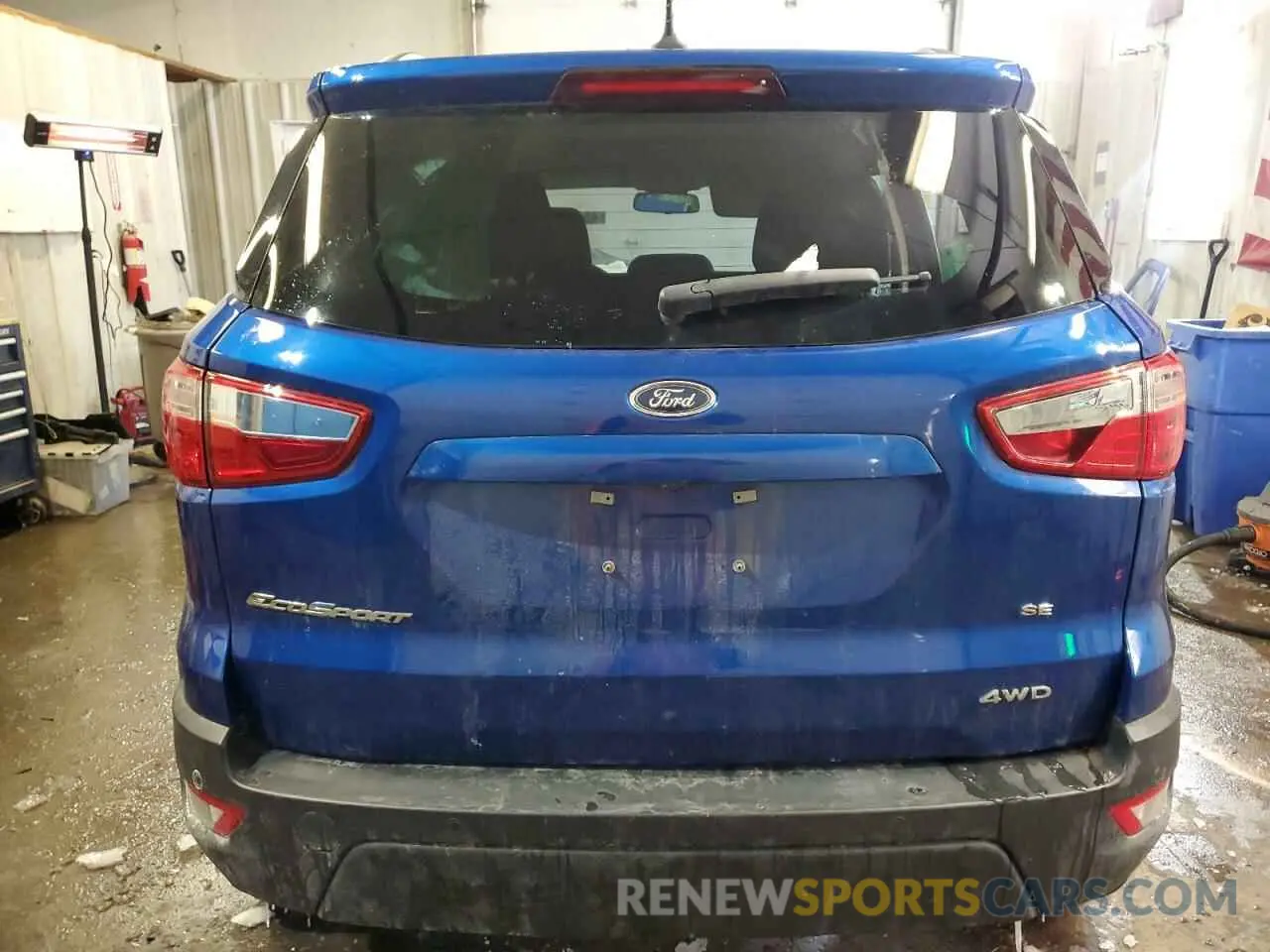 6 Photograph of a damaged car MAJ6S3GLXKC265649 FORD ECOSPORT 2019