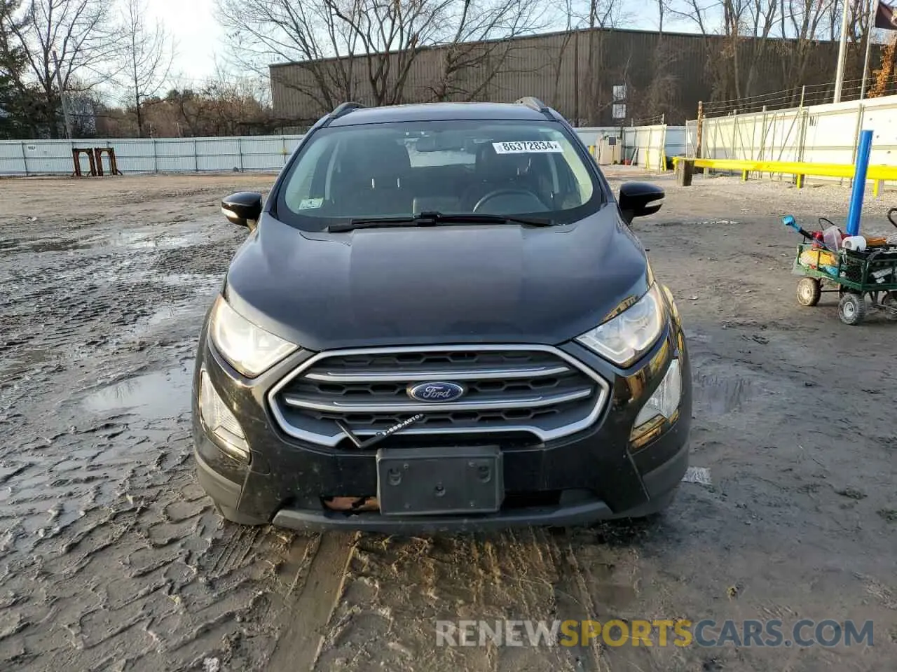 5 Фотография поврежденного автомобиля MAJ6S3GLXKC274710 FORD ECOSPORT 2019