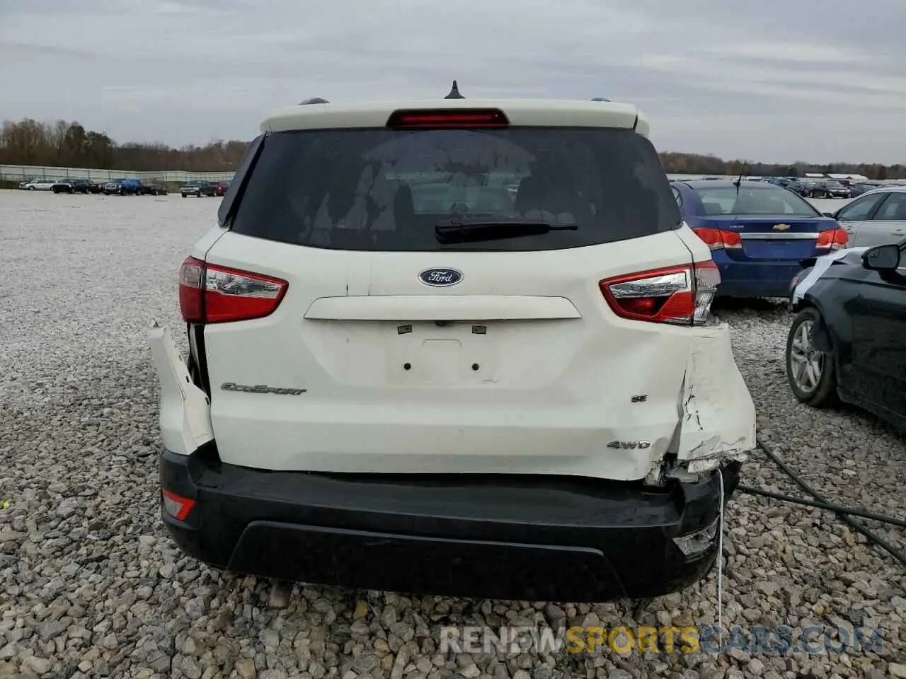 6 Фотография поврежденного автомобиля MAJ6S3GLXKC284394 FORD ECOSPORT 2019