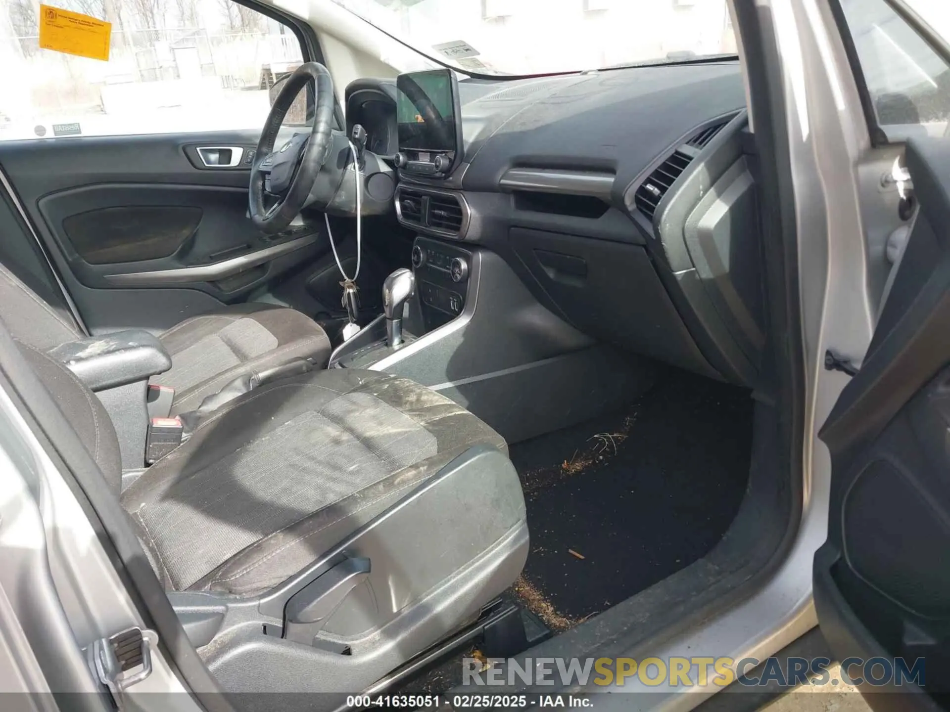 5 Фотография поврежденного автомобиля MAJ6S3GLXKC287084 FORD ECOSPORT 2019