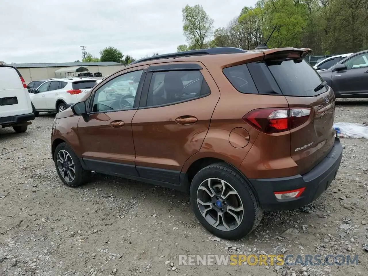 2 Фотография поврежденного автомобиля MAJ6S3JL1KC254371 FORD ECOSPORT 2019