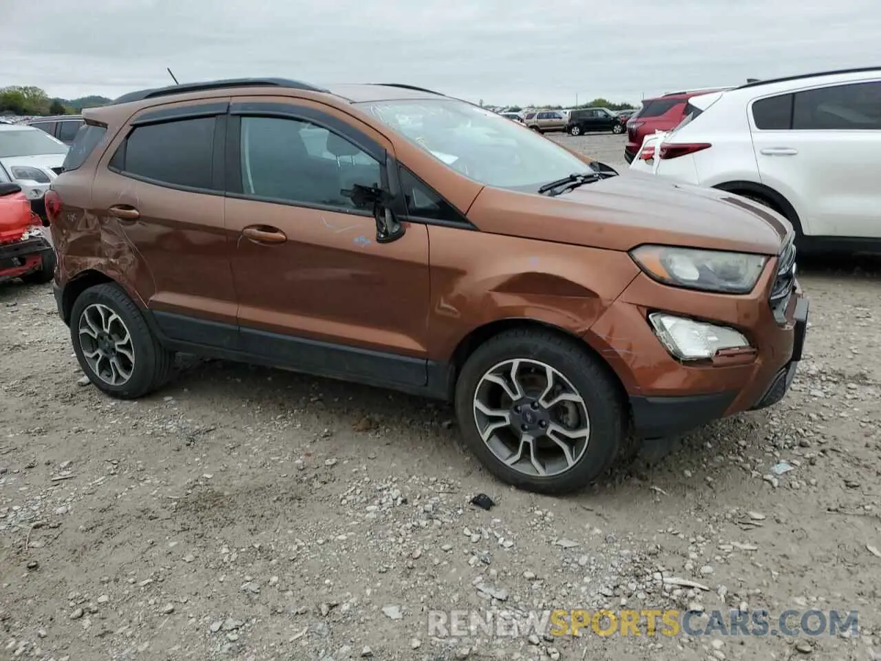 4 Фотография поврежденного автомобиля MAJ6S3JL1KC254371 FORD ECOSPORT 2019