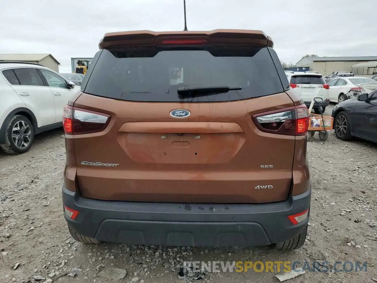 6 Фотография поврежденного автомобиля MAJ6S3JL1KC254371 FORD ECOSPORT 2019